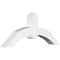 Ekena Millwork Archdale Architectural Grade PVC Gable Bracket, 60"W x 25"H x 6"D x 6"F, 10/12 Pitch GBP060X25X0606ARC00 - alternate 1